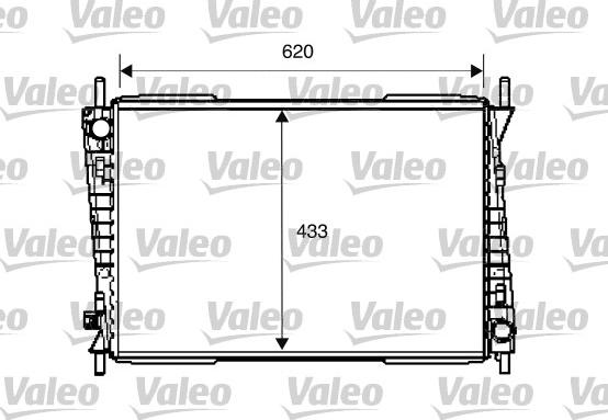 VALEO 734785 - Radiatore, Raffreddamento motore www.autoricambi360.it