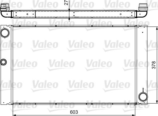 Valeo 735475 - Radiatore, Raffreddamento motore www.autoricambi360.it