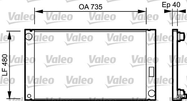 Valeo 735033 - Radiatore, Raffreddamento motore www.autoricambi360.it