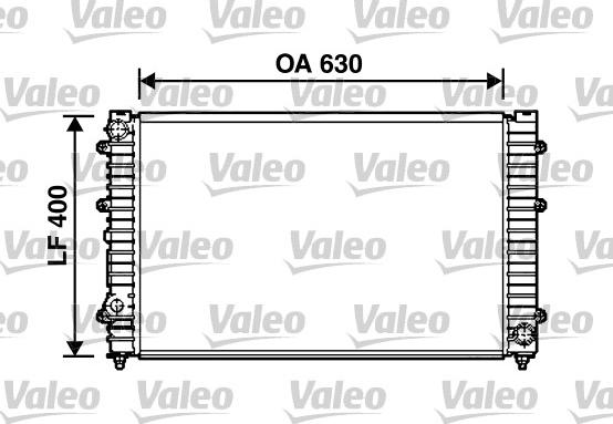 VALEO 731758 - Radiatore, Raffreddamento motore www.autoricambi360.it
