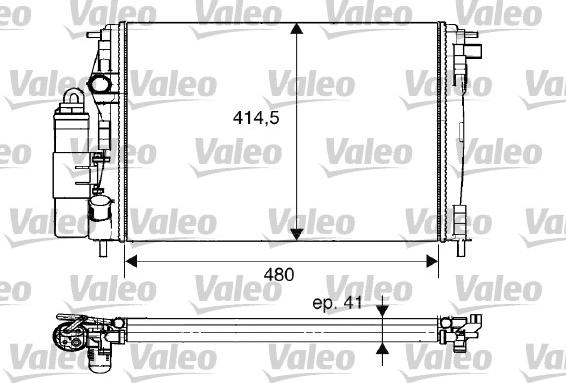 Valeo 733075 - Gruppo raffreddamento www.autoricambi360.it