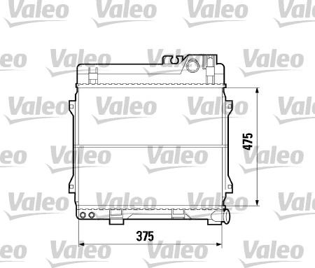VALEO 732452 - Radiatore, Raffreddamento motore www.autoricambi360.it
