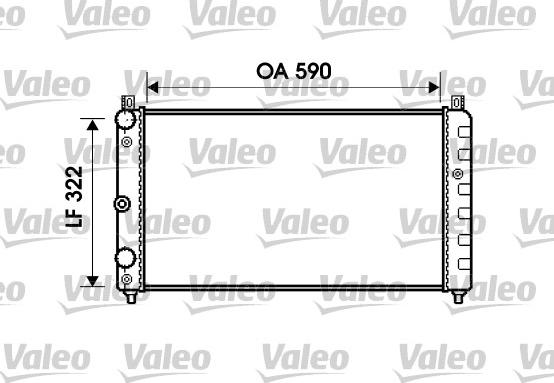 VALEO 732479 - Radiatore, Raffreddamento motore www.autoricambi360.it
