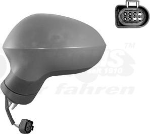 Van Wezel 4940807 - Specchio retrovisore esterno www.autoricambi360.it