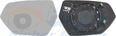 Van Wezel 4950837 - Vetro specchio, Specchio esterno www.autoricambi360.it