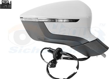 Van Wezel 4907808 - Specchio retrovisore esterno www.autoricambi360.it