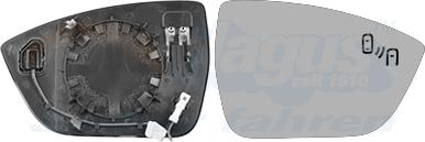 Van Wezel 4907836 - Vetro specchio, Specchio esterno www.autoricambi360.it