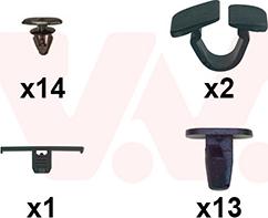 Van Wezel 4907797 - Kit montaggio, Cofano motore www.autoricambi360.it