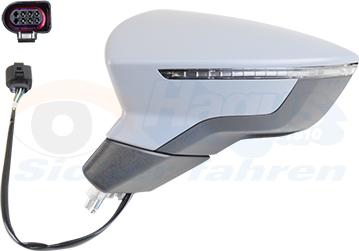 Van Wezel 4929807 - Specchio retrovisore esterno www.autoricambi360.it