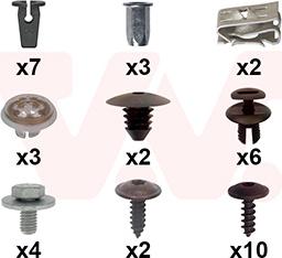 Van Wezel 4929796 - Kit montaggio, Parafango www.autoricambi360.it