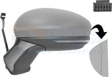 Van Wezel 4403807 - Specchio retrovisore esterno www.autoricambi360.it