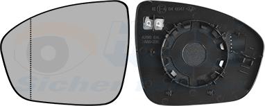 Van Wezel 4403837 - Vetro specchio, Specchio esterno www.autoricambi360.it