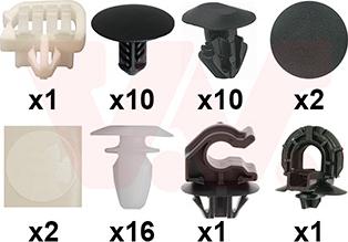 Van Wezel 4403797 - Kit montaggio, Cofano motore www.autoricambi360.it