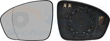 Van Wezel 4407837 - Vetro specchio, Specchio esterno www.autoricambi360.it