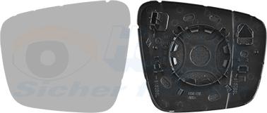 Van Wezel 4415831 - Vetro specchio, Specchio esterno www.autoricambi360.it