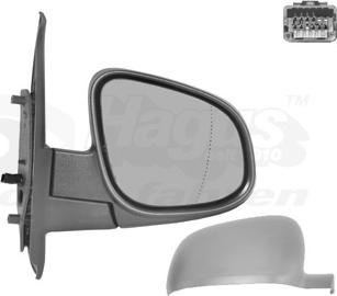 Van Wezel 4412828 - Specchio retrovisore esterno www.autoricambi360.it
