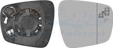 Van Wezel 4424836 - Vetro specchio, Specchio esterno www.autoricambi360.it