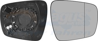 Van Wezel 4424838 - Vetro specchio, Specchio esterno www.autoricambi360.it