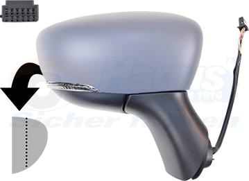 Van Wezel 4420808 - Specchio retrovisore esterno www.autoricambi360.it