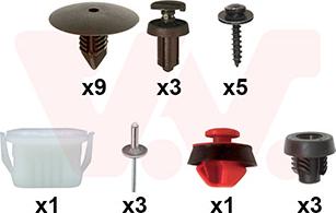 Van Wezel 4422796 - Kit montaggio, Parafango www.autoricambi360.it