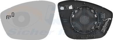 Van Wezel 4089835 - Vetro specchio, Specchio esterno www.autoricambi360.it
