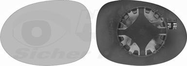 Van Wezel 4343837 - Vetro specchio, Specchio esterno www.autoricambi360.it