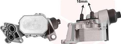 Van Wezel 43013721 - Radiatore olio, Olio motore www.autoricambi360.it