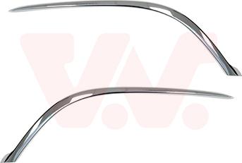 Van Wezel 4317580 - Kit modanature decorative / protettive, Paraurti www.autoricambi360.it
