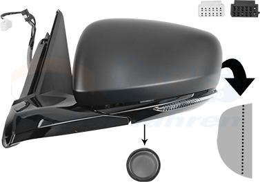 Van Wezel 4317817 - Specchio retrovisore esterno www.autoricambi360.it