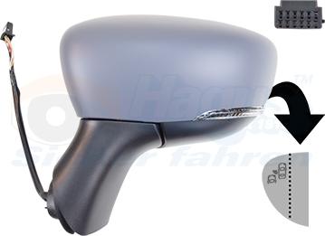 Van Wezel 4384827 - Specchio retrovisore esterno www.autoricambi360.it