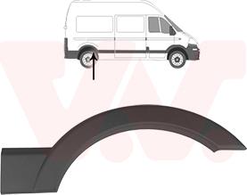 Van Wezel 4388524 - Allargamento parafango www.autoricambi360.it