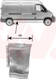 Van Wezel 4387146 - Sponda laterale www.autoricambi360.it