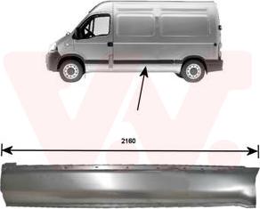 Van Wezel 4387143 - Sponda laterale www.autoricambi360.it