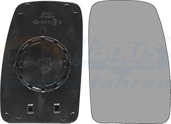 Van Wezel 4387832 - Vetro specchio, Specchio esterno www.autoricambi360.it