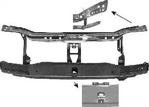 Van Wezel 4339668 - Pannellatura anteriore www.autoricambi360.it