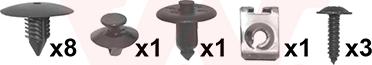 Van Wezel 4339796 - Kit montaggio, Parafango www.autoricambi360.it