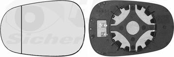 Van Wezel 4323837 - Vetro specchio, Specchio esterno www.autoricambi360.it