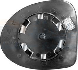 Van Wezel 4371832 - Vetro specchio, Specchio esterno www.autoricambi360.it