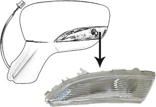 Van Wezel 4373915 - Indicatore direzione www.autoricambi360.it