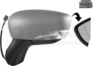 Van Wezel 4373807 - Specchio retrovisore esterno www.autoricambi360.it