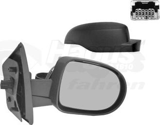Van Wezel 4372808 - Specchio retrovisore esterno www.autoricambi360.it