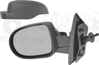 Van Wezel 4372803 - Specchio retrovisore esterno www.autoricambi360.it