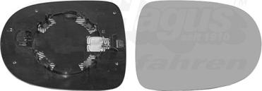 Van Wezel 4372832 - Vetro specchio, Specchio esterno www.autoricambi360.it