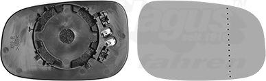 Van Wezel 5947838 - Vetro specchio, Specchio esterno www.autoricambi360.it