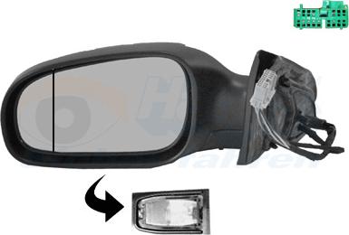 Van Wezel 5960807 - Specchio retrovisore esterno www.autoricambi360.it