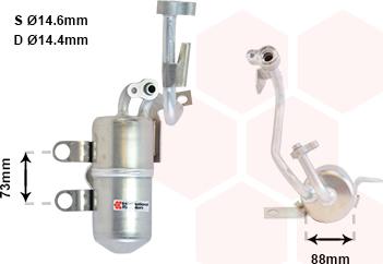 Van Wezel 5900D126 - Essiccatore, Climatizzatore www.autoricambi360.it