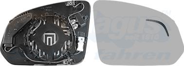 Van Wezel 5917834 - Vetro specchio, Specchio esterno www.autoricambi360.it