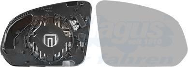 Van Wezel 5917836 - Vetro specchio, Specchio esterno www.autoricambi360.it