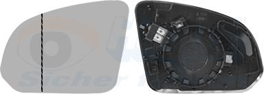 Van Wezel 5917837 - Vetro specchio, Specchio esterno www.autoricambi360.it