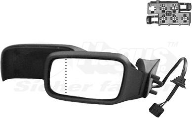 Van Wezel 5930807 - Specchio retrovisore esterno www.autoricambi360.it